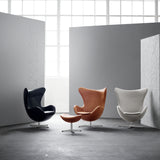 Arne Jacobsen Ægget m. fodskammel
