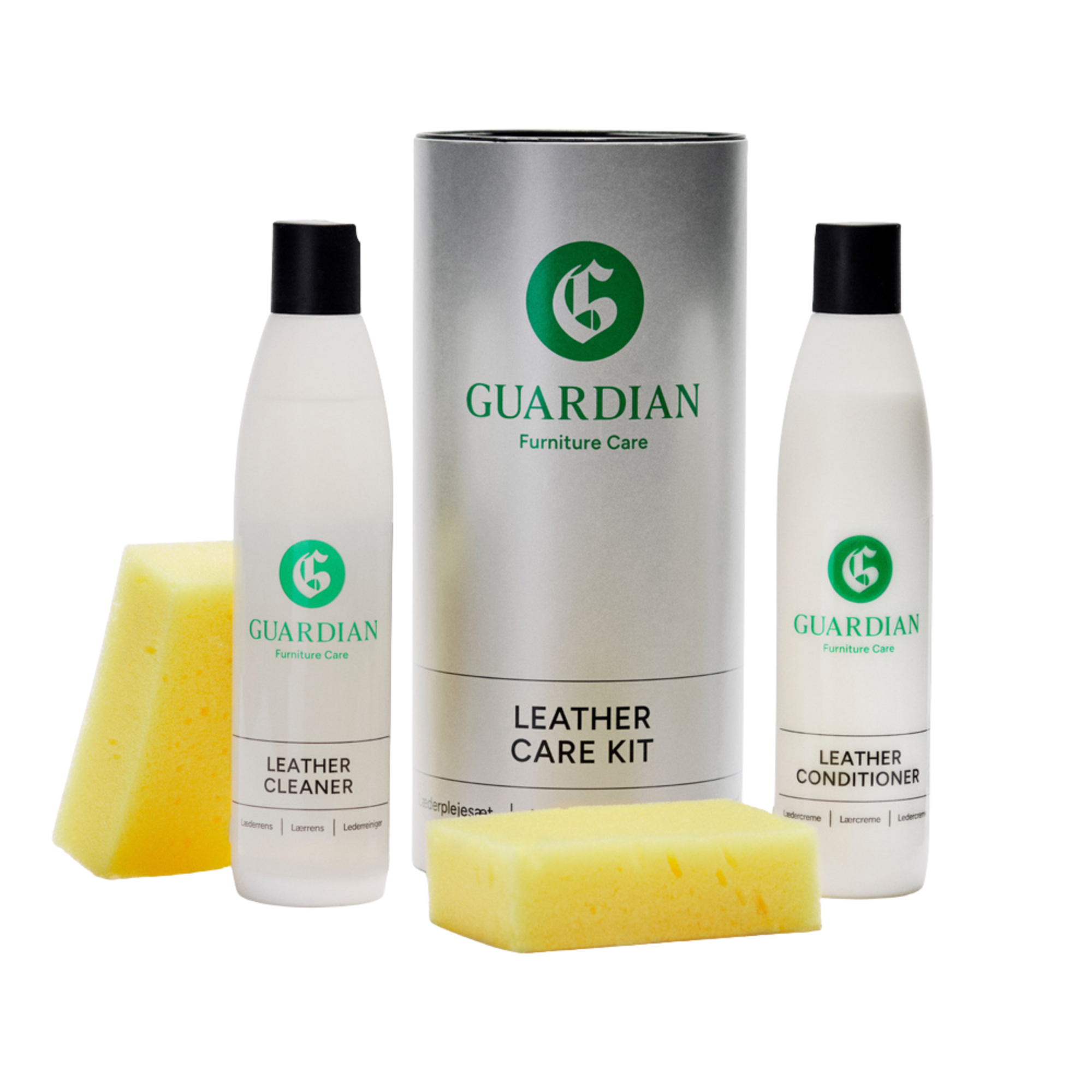 Guardian læderplejesæt
