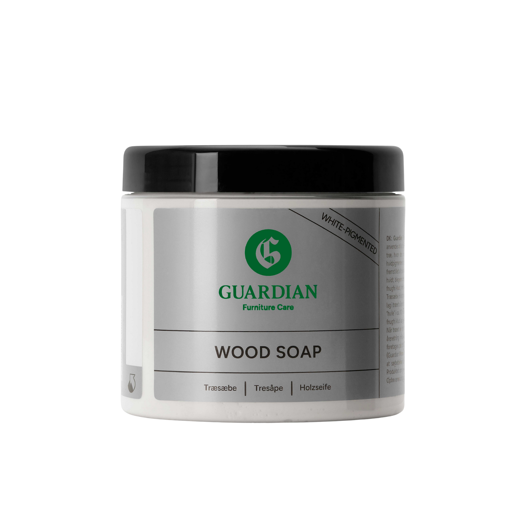 Guardian træsæbe - hvidpigmenteret