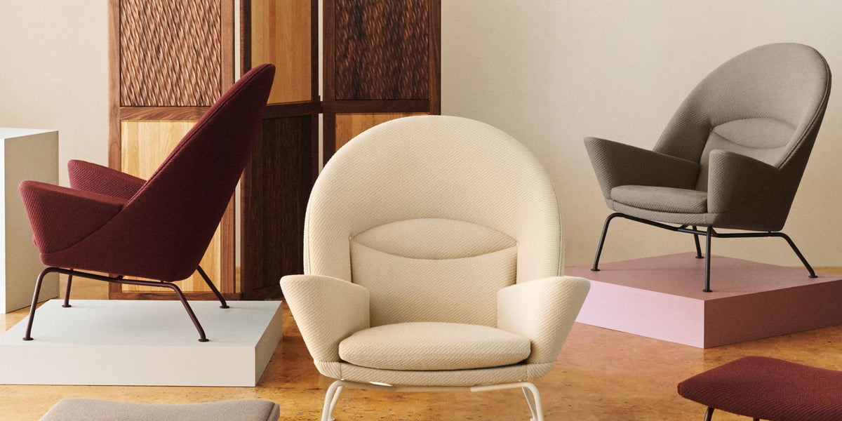 Kampagne: Oculus og Wing Chair fra Carl Hansen & Søn i Limited Edition udgaver hos Jørgen C. Nielsen Møbler