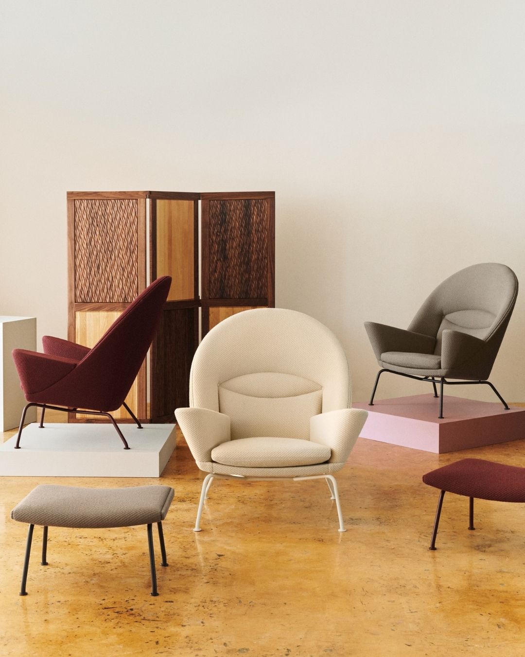Kampagne: Oculus og Wing Chair fra Carl Hansen & Søn i Limited Edition udgaver hos Jørgen C. Nielsen Møbler