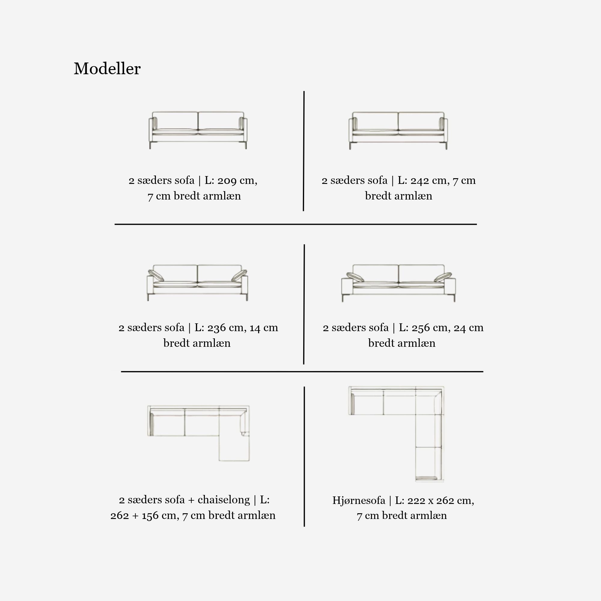 Arena sofa | Bardal stof