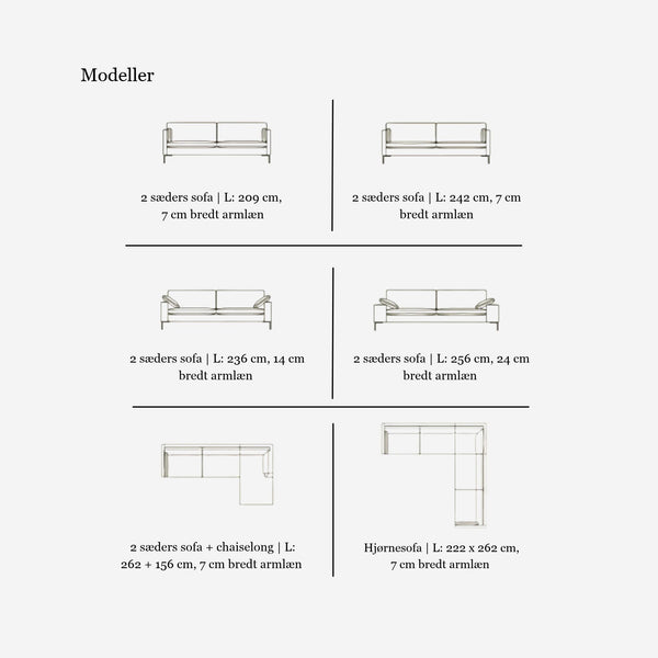 Arena sofa | Bardal stof