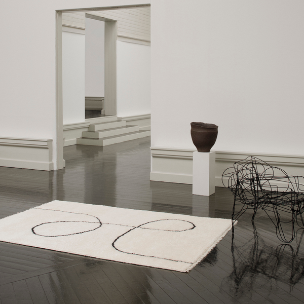 Linie Design Astral Spiral tæppe