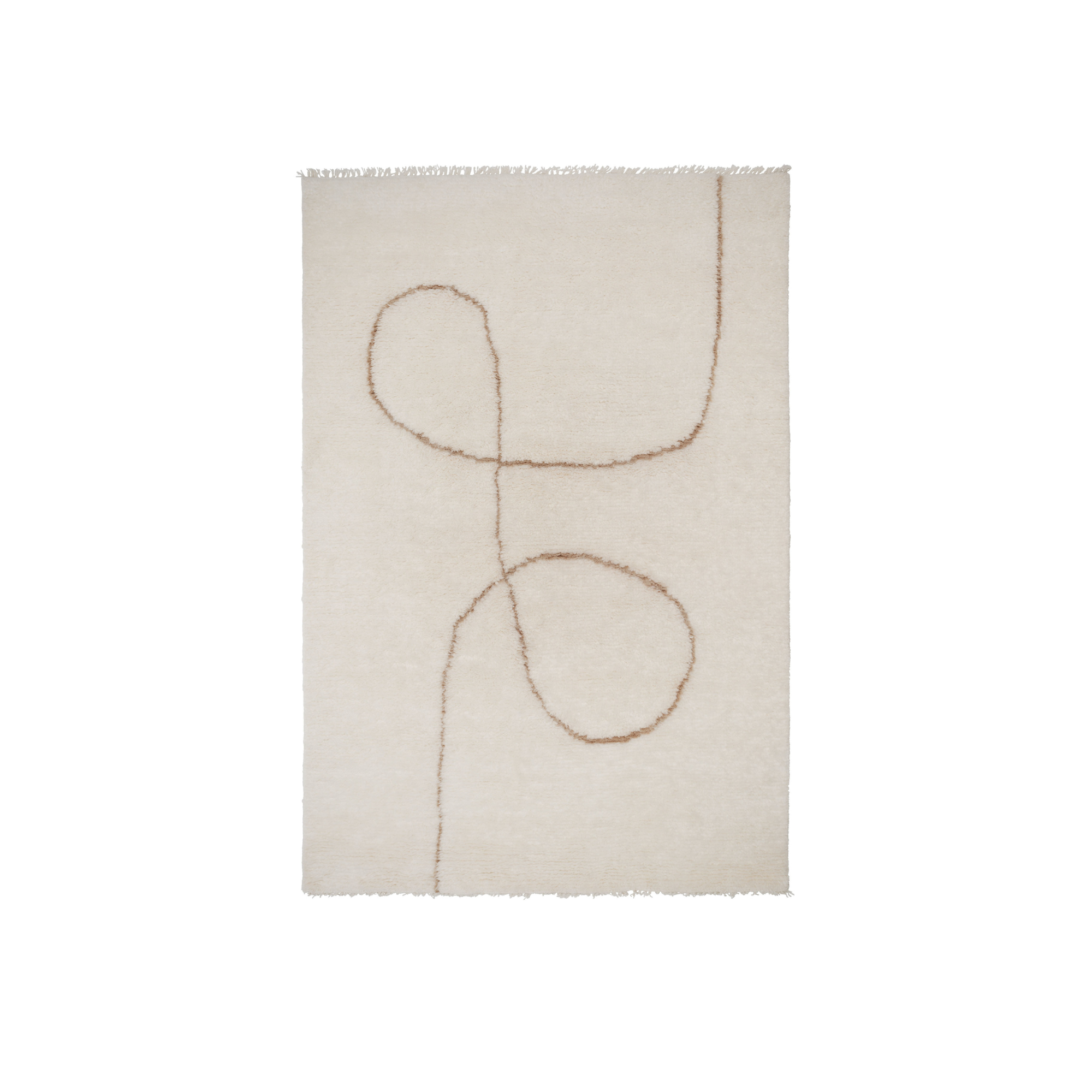 Linie Design Astral Spiral tæppe