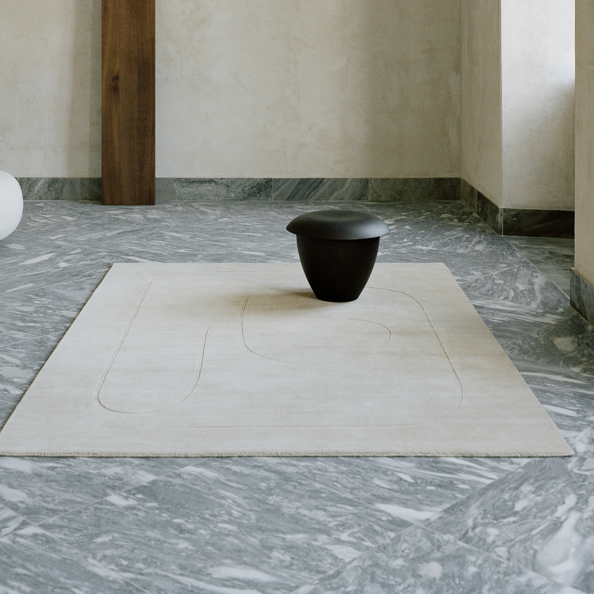 Cursive Expanse tæppe - Linie Design