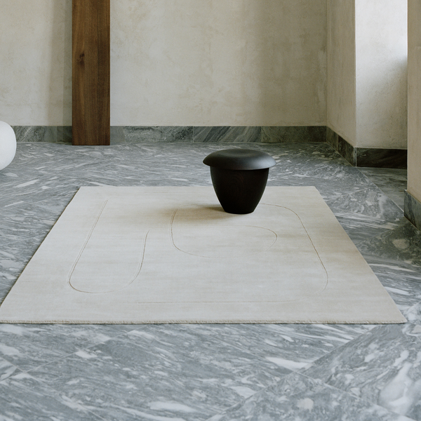 Cursive Expanse tæppe - Linie Design