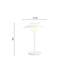 Louis Poulsen PH 80 Portable bordlampe - Opal white/white