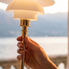 PH 1/1 Portable bordlampe | Brass Metallised
