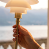 Louis Poulsen PH 1/1 Portable bordlampe - Brass Metallised