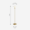 PH 3½-2½ gulvlampe