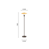 PH 3½-2½ gulvlampe Centenary Edition