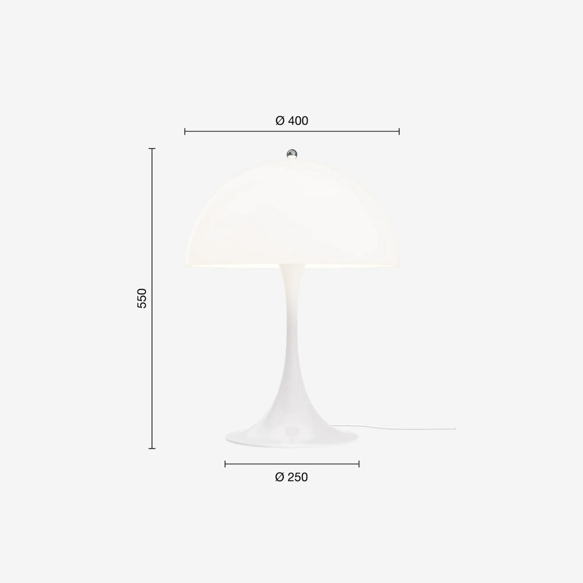 Panthella 400 bordlampe