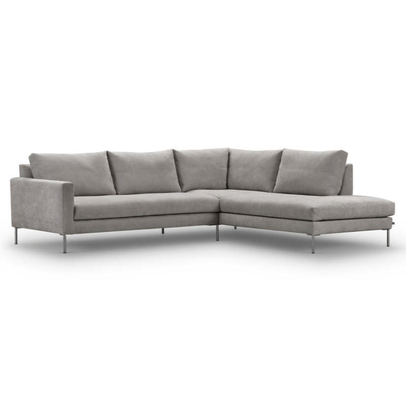 Luce sofa med chaiselong | Texas læder