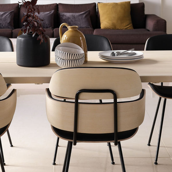 Naver Collection GM576 Midas armstol - Eg/valnød