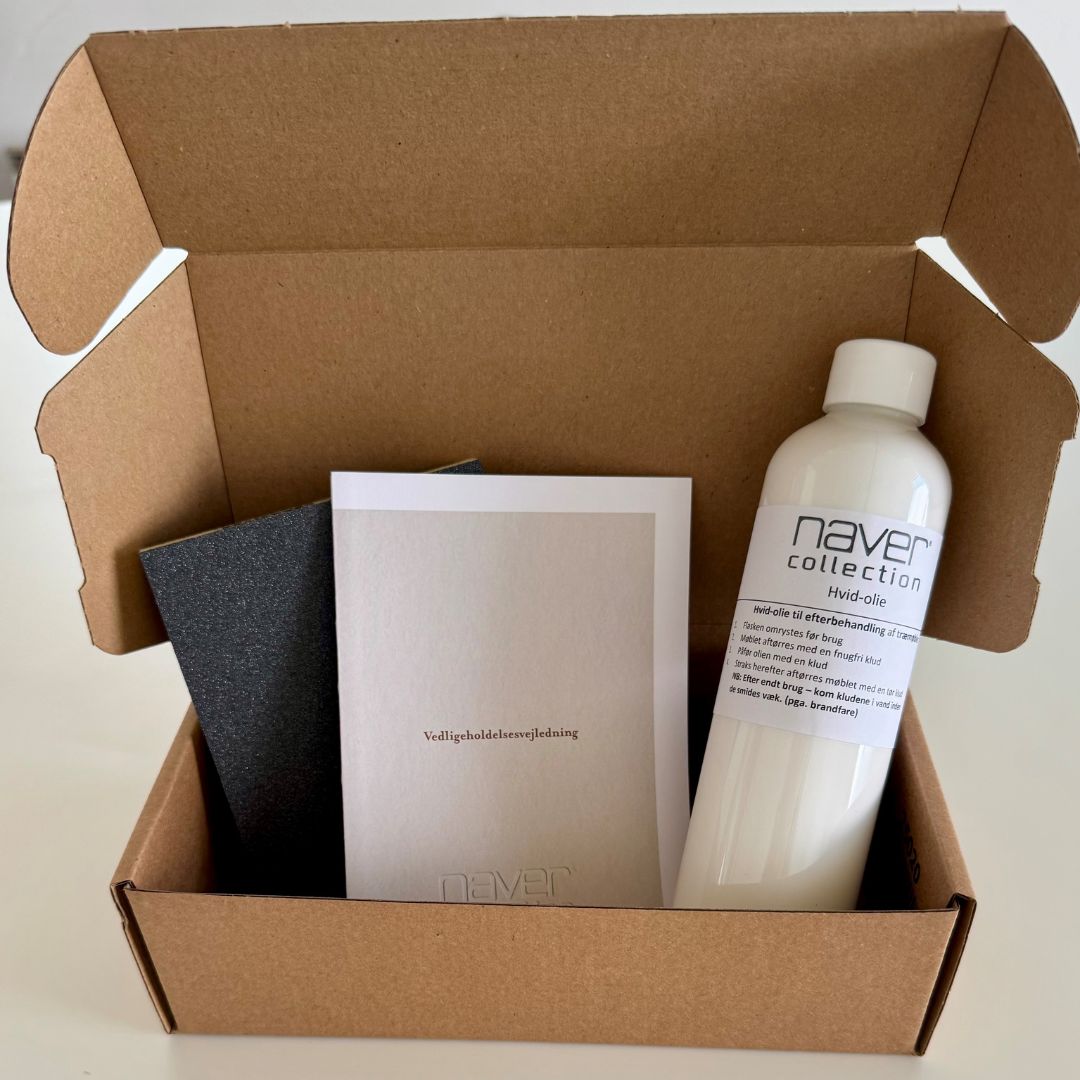 Naver olieplejesæt - natur eller hvidolie