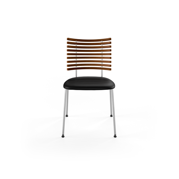 Naver Collection GM4105 Tiger stol - Valnød m. polstret sæde