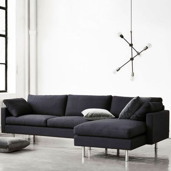 Wendelbo Nova v. 2 sofa med chaiselong - Stof