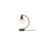 Louis Poulsen PH 2/2 Luna bordlampe - Messing med opal glas