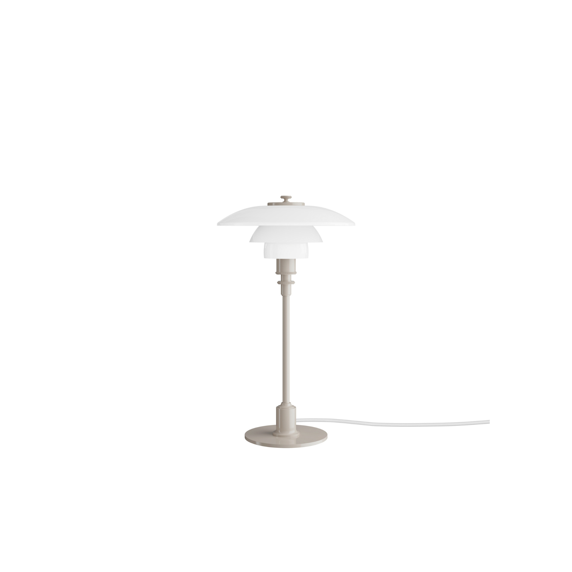 PH 3/2 bordlampe | Glossy Deep Beige