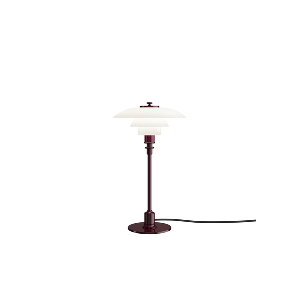 PH 2/1 bordlampe | Glossy Deep Burgundy