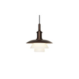 Louis Poulsen PH 3/3 pendel - Messing med opal glas