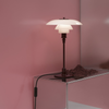 PH 3/2 bordlampe | Glossy Deep Burgundy