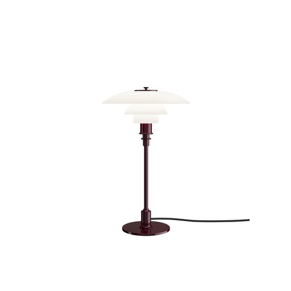 PH 3/2 bordlampe | Glossy Deep Burgundy