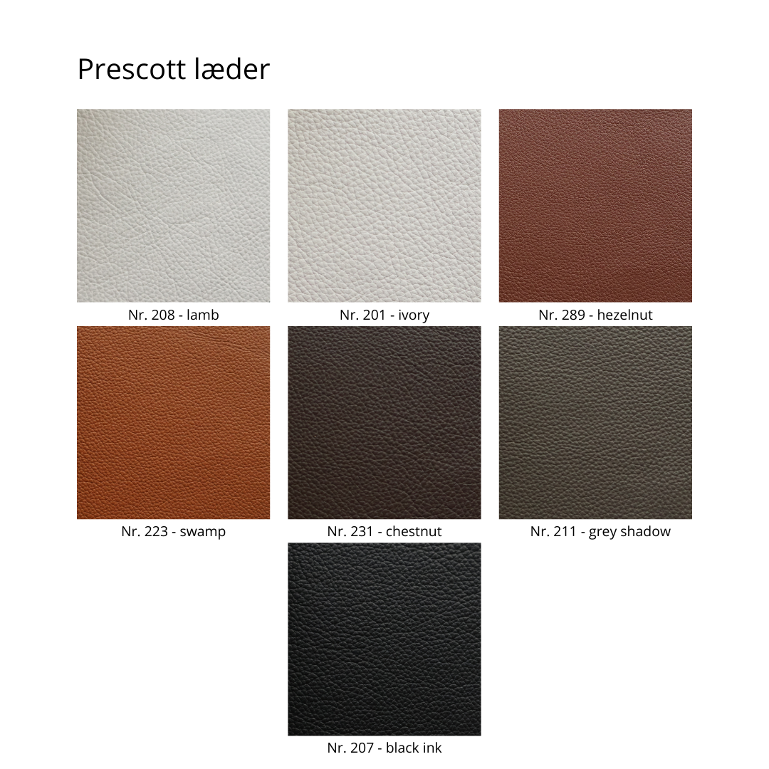 Hjelle Falcon lænestol høj/lav - Læder