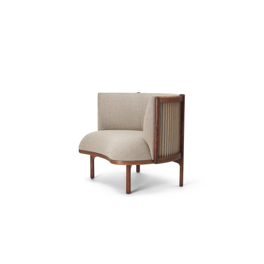 Rikke Frost RF1904 Sideways loungestol - Stof