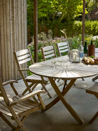 Skagerak Selandia havebord - Ovalt