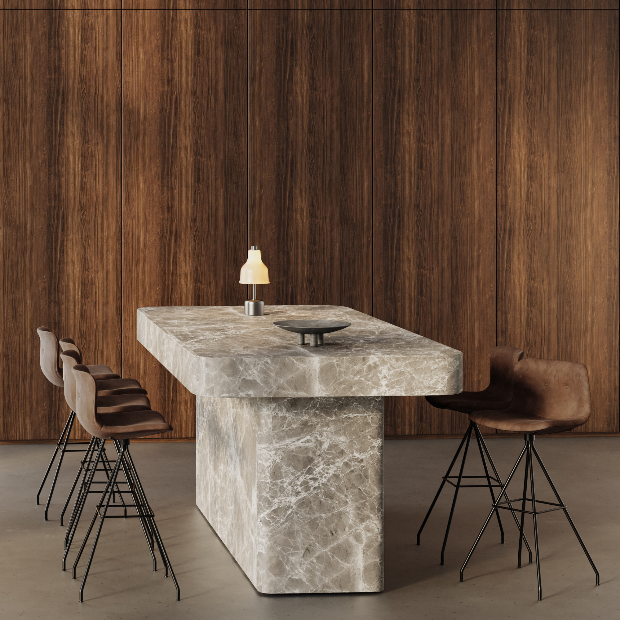 Sibast Furniture Primum barstol | Drejbart stel m. returdrej