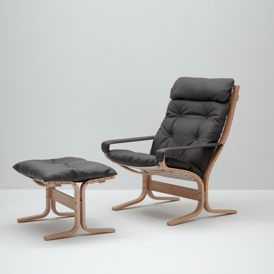 LK Hjelle Siesta Classic lænestol - Høj/lav