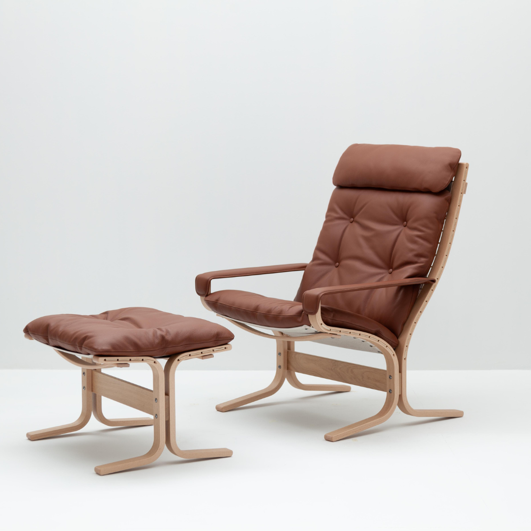 LK Hjelle Siesta Classic lænestol - Høj/lav