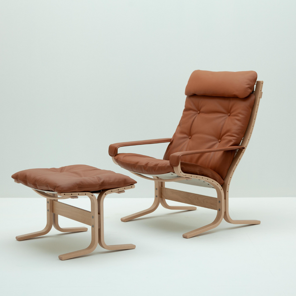 LK Hjelle Siesta Classic lænestol - Høj/lav