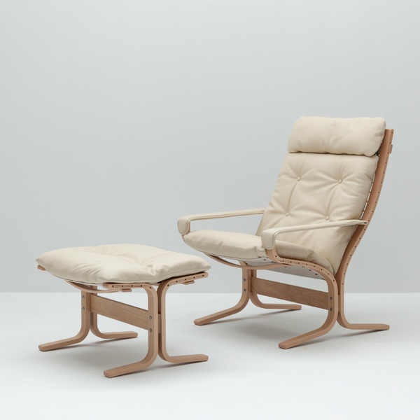 LK Hjelle Siesta Classic lænestol - Høj/lav