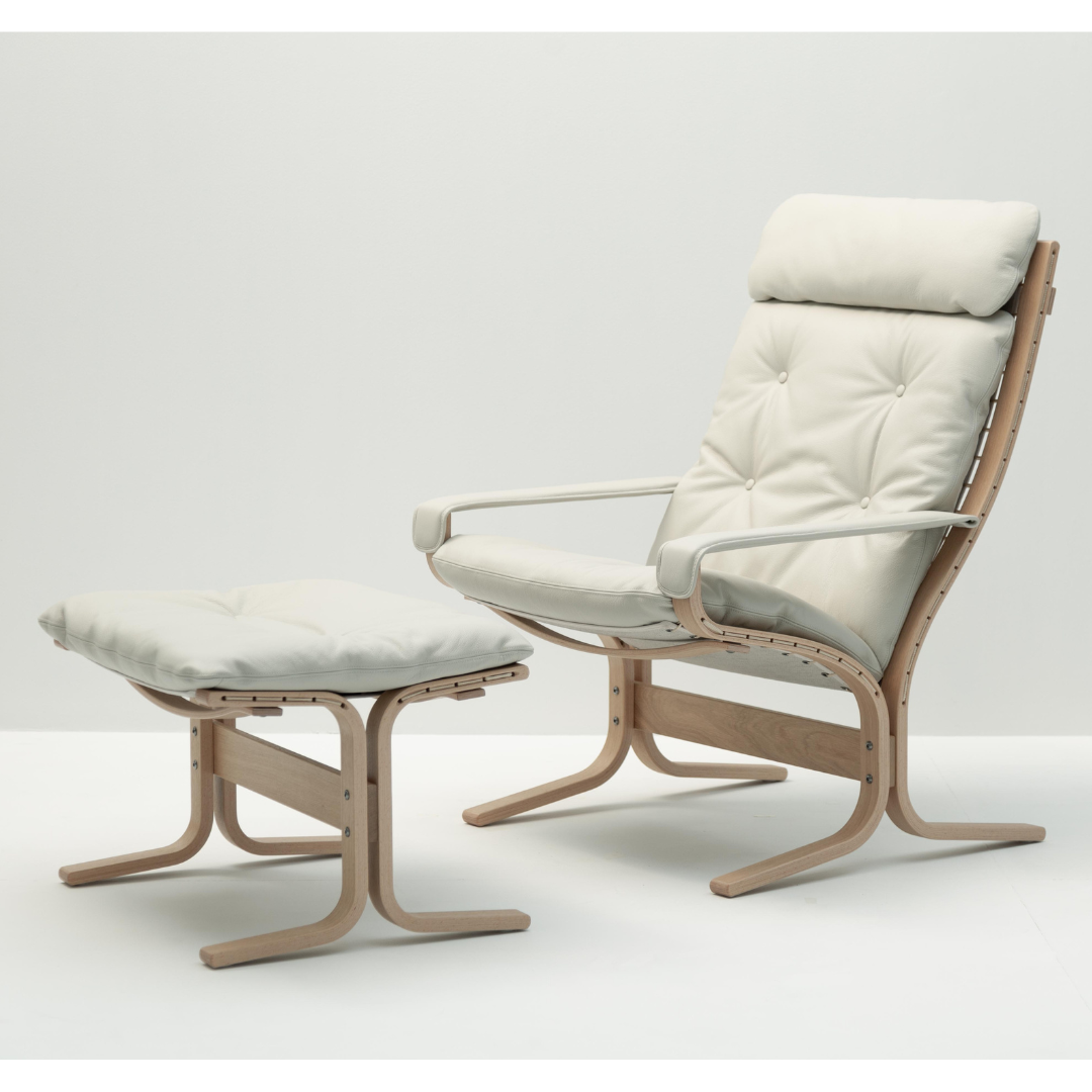 LK Hjelle Siesta Classic lænestol - Høj/lav