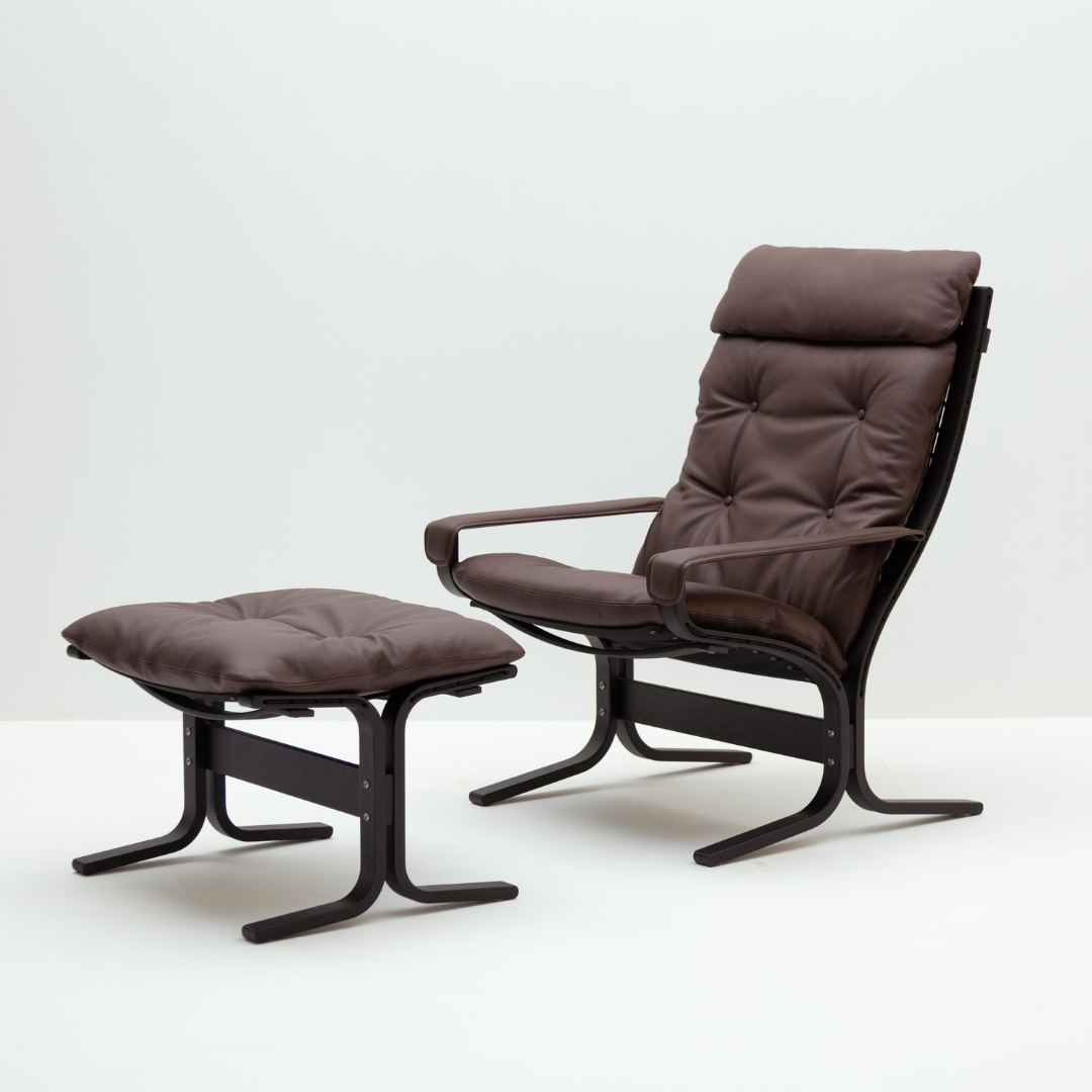 LK Hjelle Siesta Classic lænestol - Høj/lav