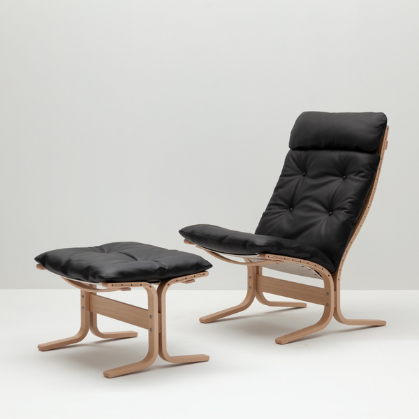 LK Hjelle Siesta Classic lænestol - Høj/lav
