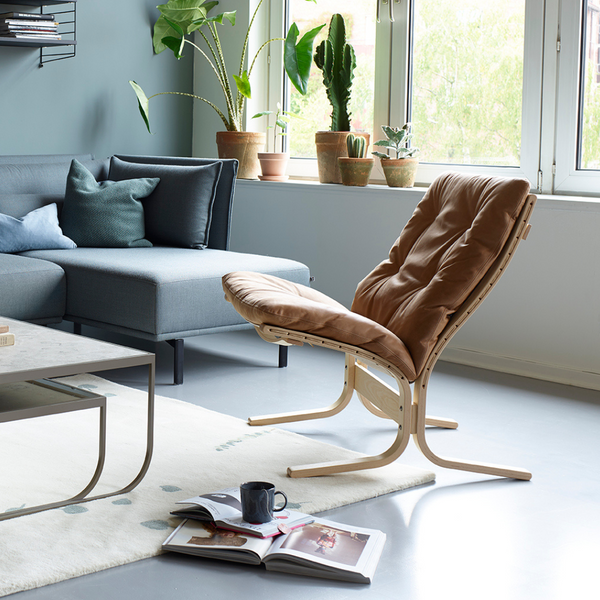 LK Hjelle Siesta Classic lænestol - Høj/lav