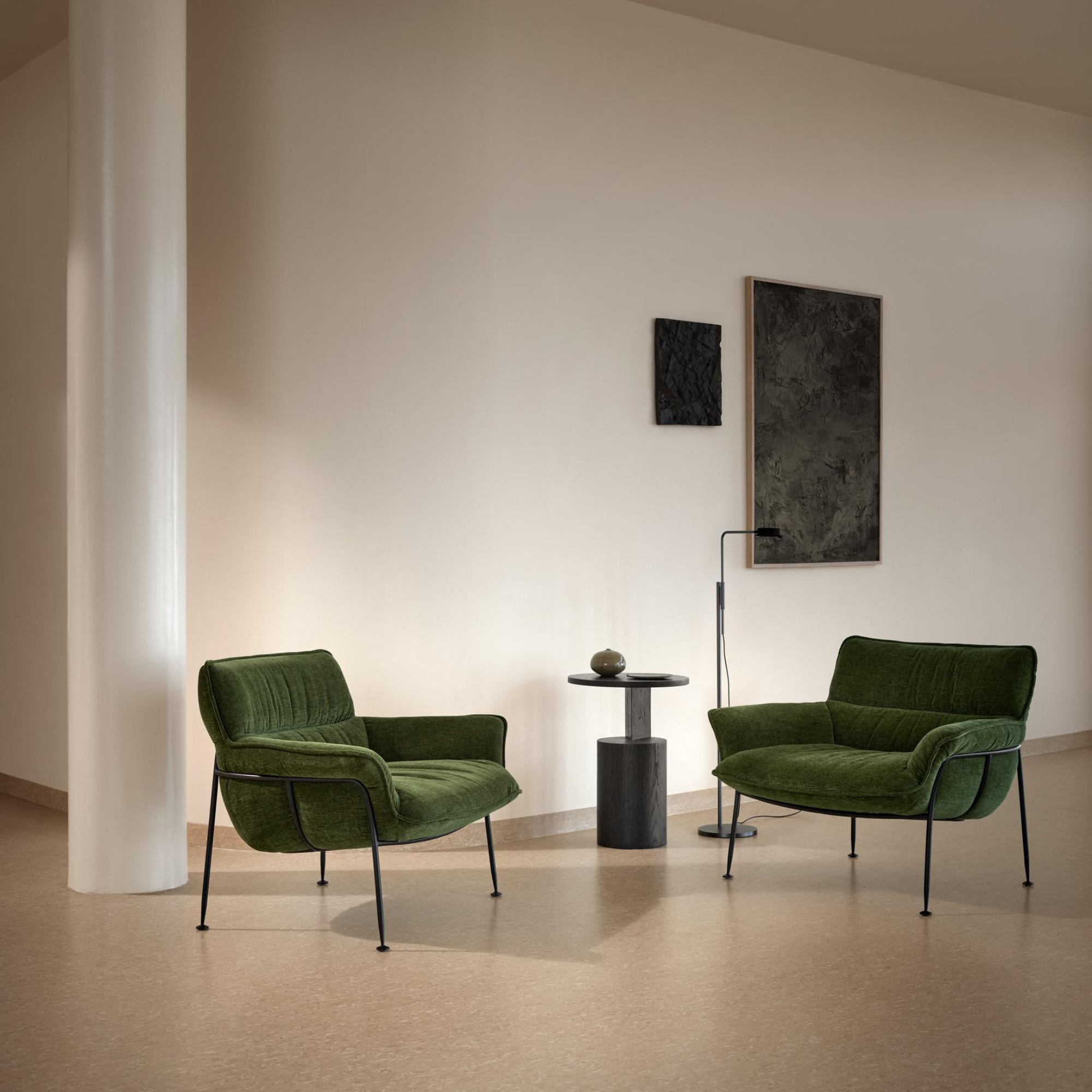 Wendelbo Duvet loungestol - Stof