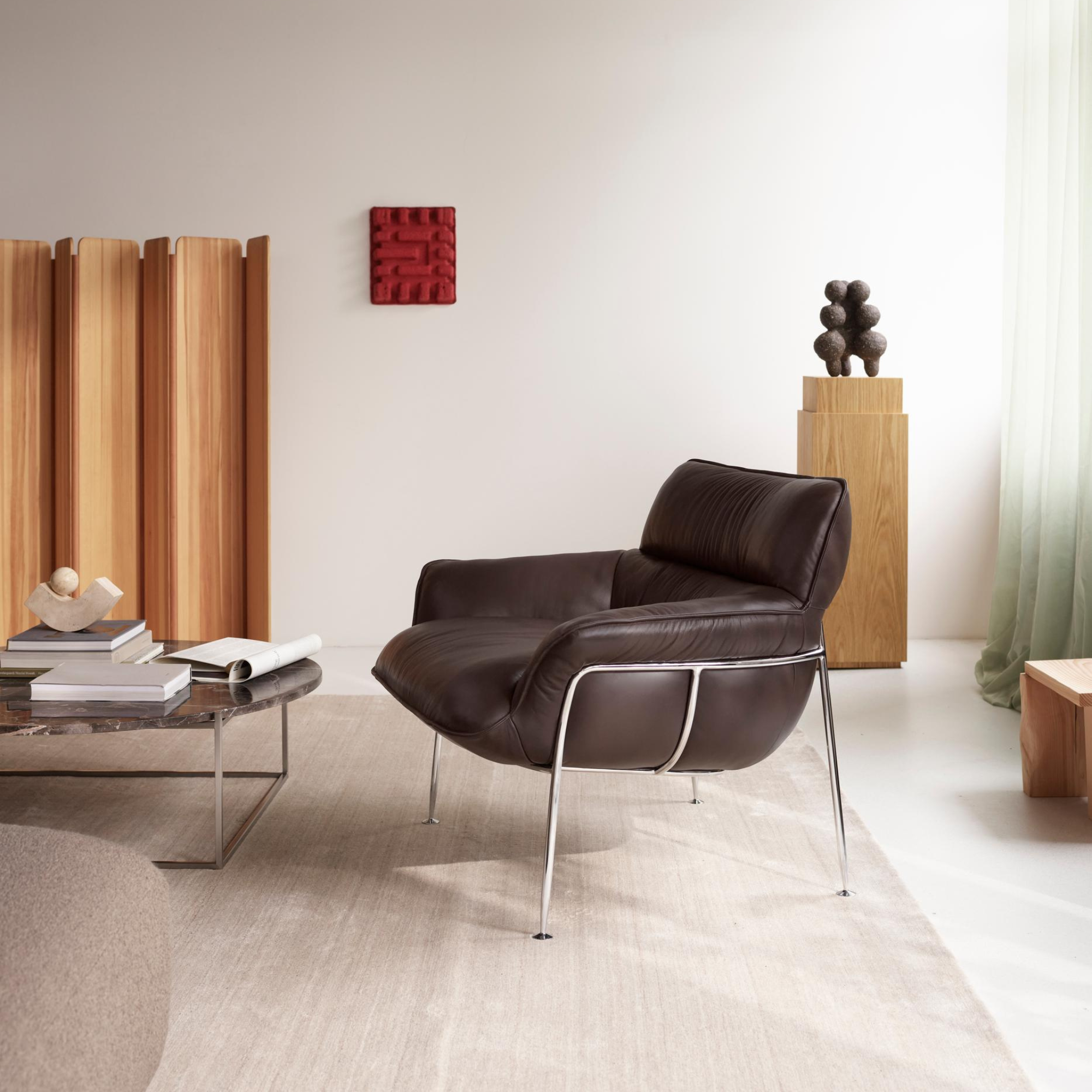 Wendelbo Duvet loungestol - Parma læder