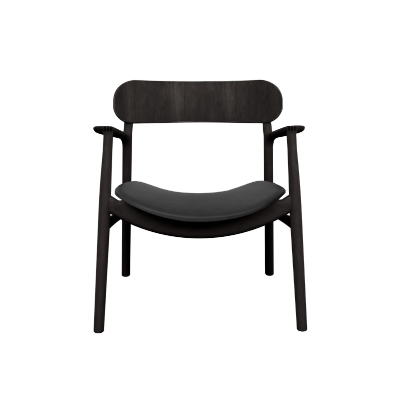 Bent Hansen Asger Lounge stol - Polstret sæde