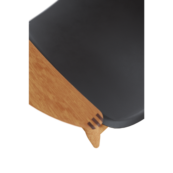 Bent Hansen Asger Lounge stol - Polstret sæde