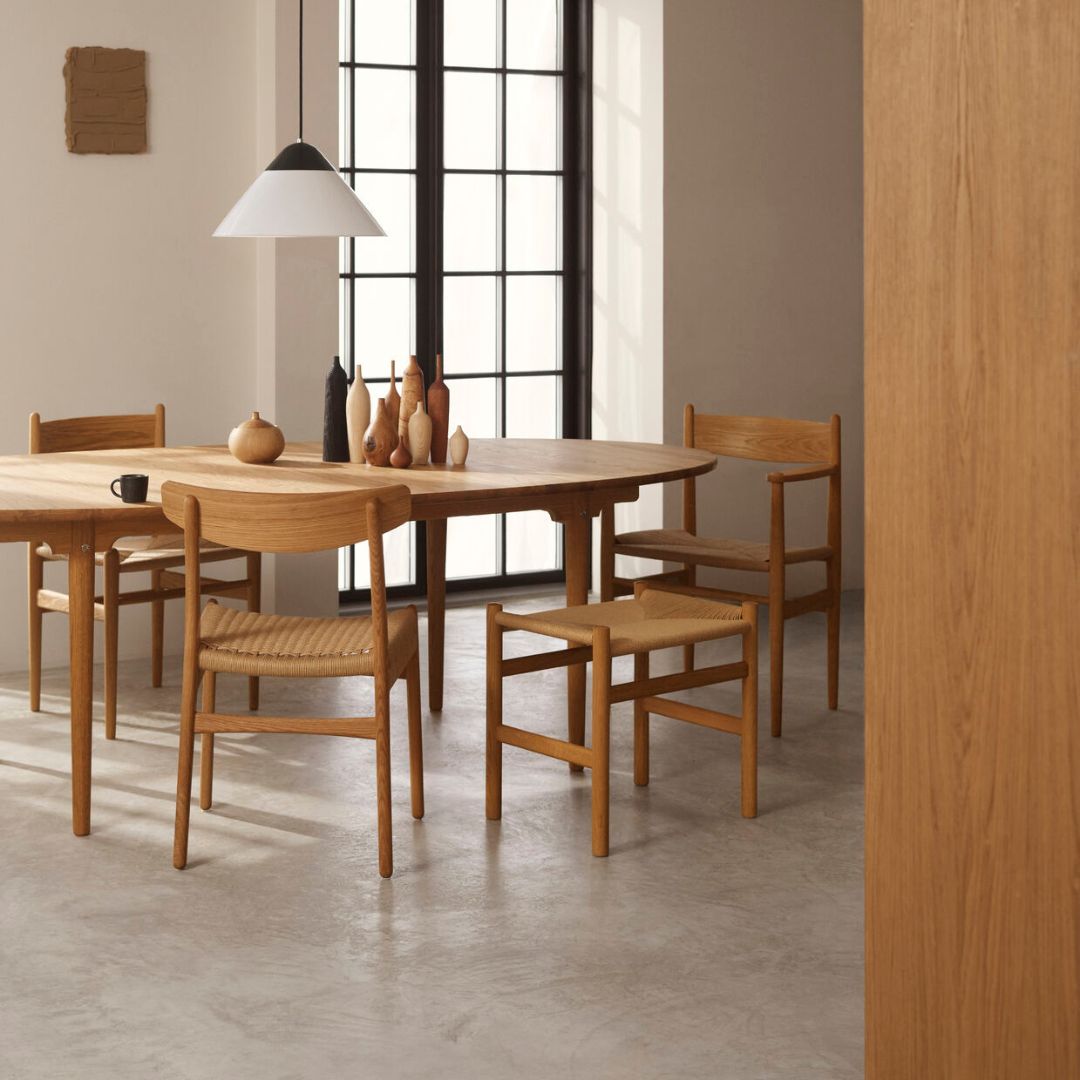 Hans J. Wegner CH 338 spisebord - Flere varianter