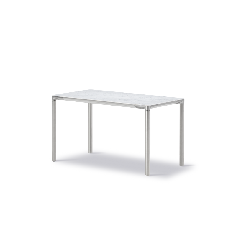 Fredericia Piloti sofaborde - Aluminium/Marmor