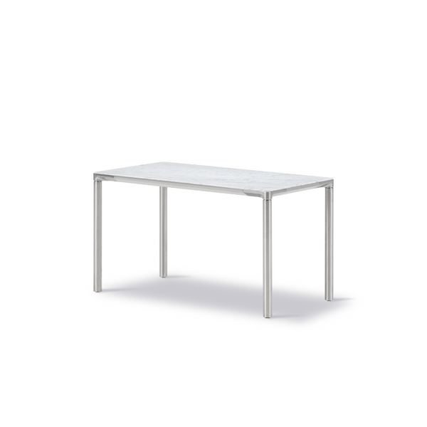 Fredericia Piloti sofaborde - Aluminium/Marmor