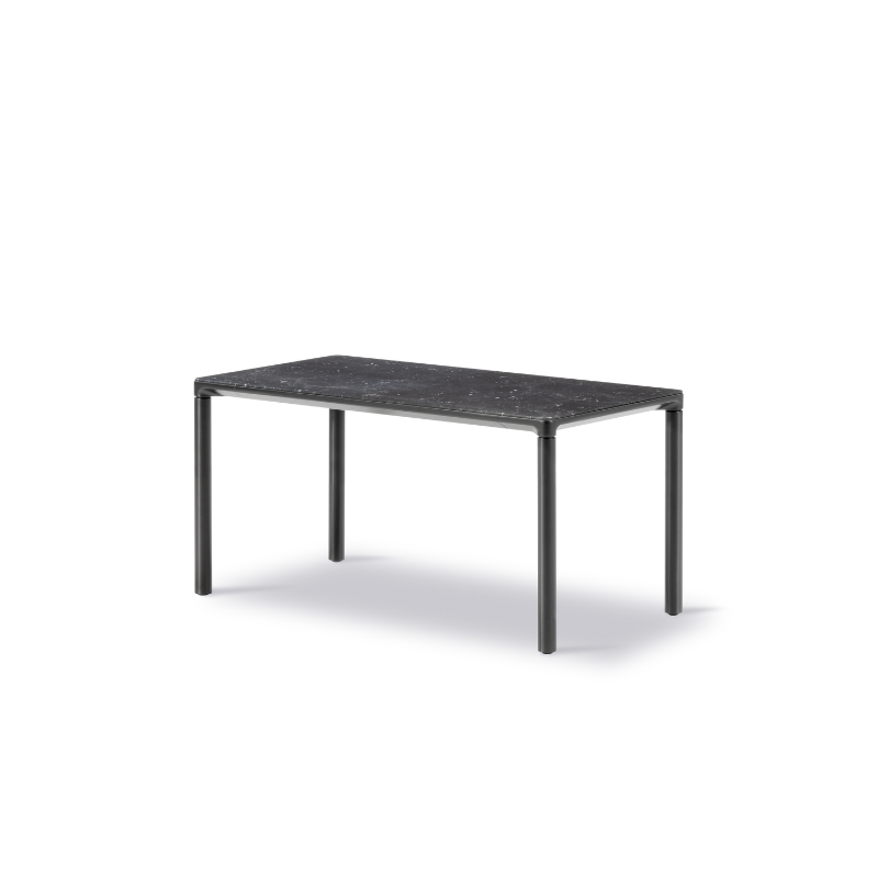 Fredericia Piloti sofaborde - Aluminium/Marmor