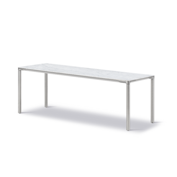 Fredericia Piloti sofaborde - Aluminium/Marmor