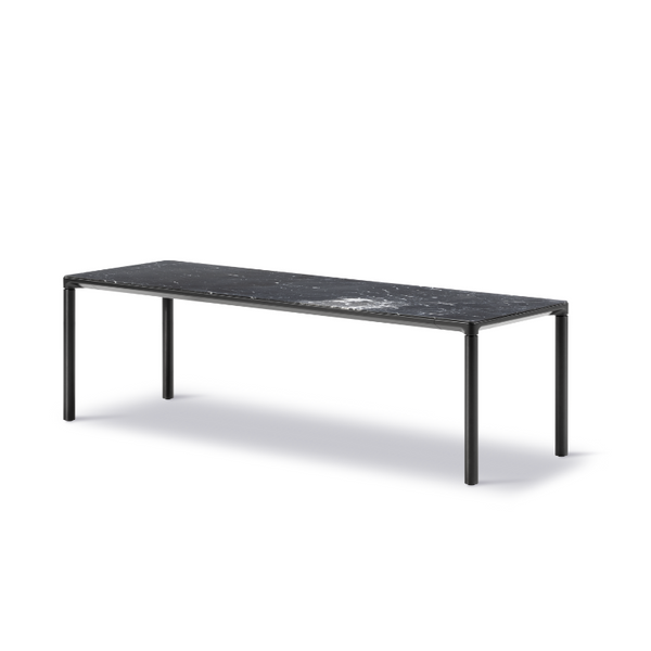 Fredericia Piloti sofaborde - Aluminium/Marmor